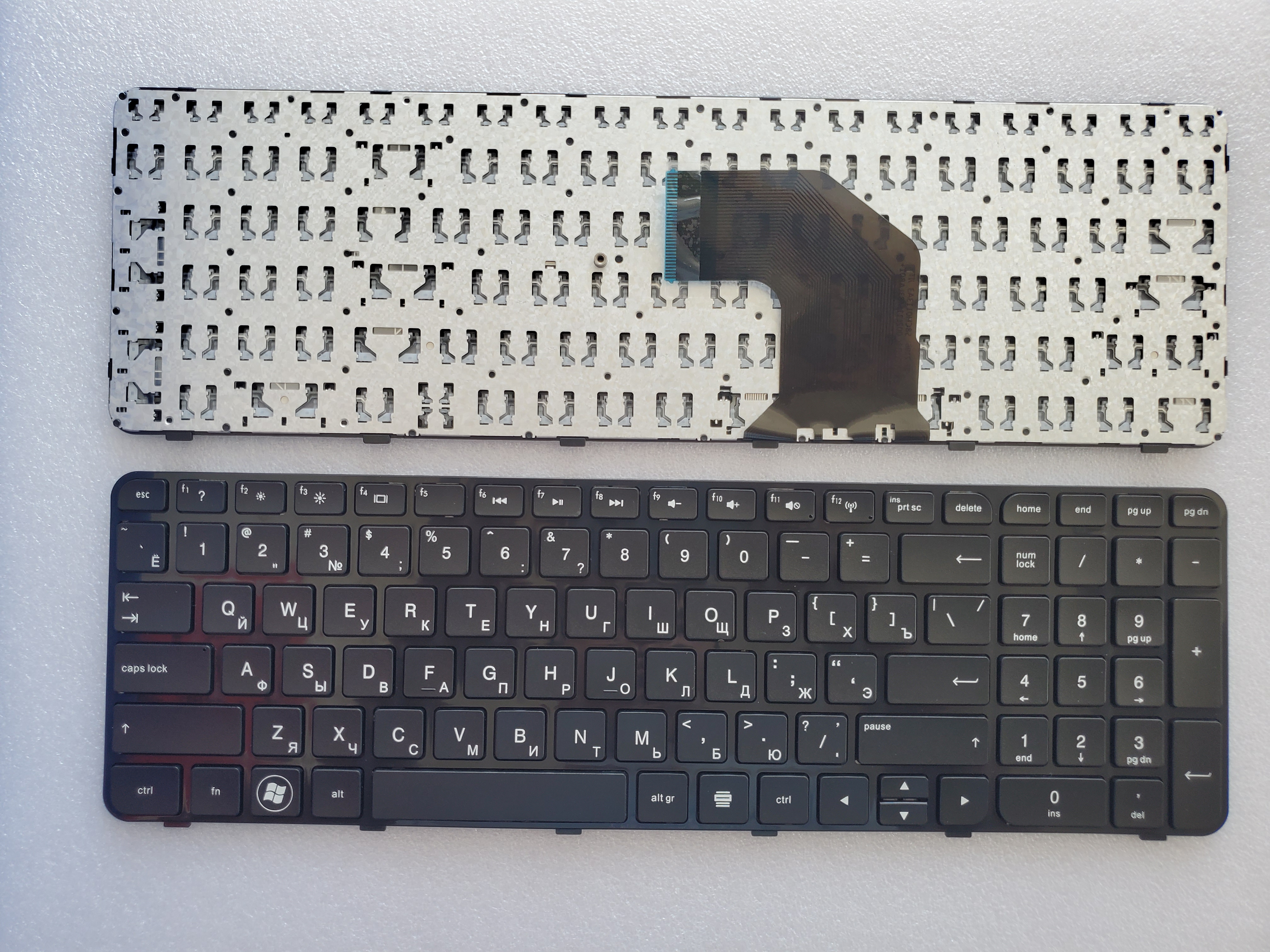 Picture of New Replacement Laptop Keyboard For HP G6-2000 BLACK FRAME BLACK (OEM) RU Layout